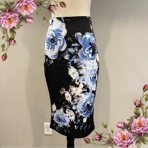 Apt 9 Floral Pencil Skirt size small